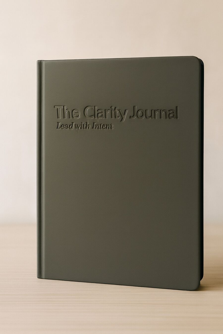 Cover of The Clarity Journal: Lead with Intent, Vol. 1